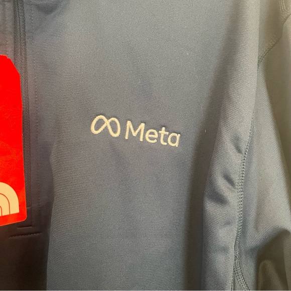 🛑 The North Face Tech Men's 1/4 Zip Fleece Size XXL “Meta” Embroidered 🏔 - Picture 4 of 7